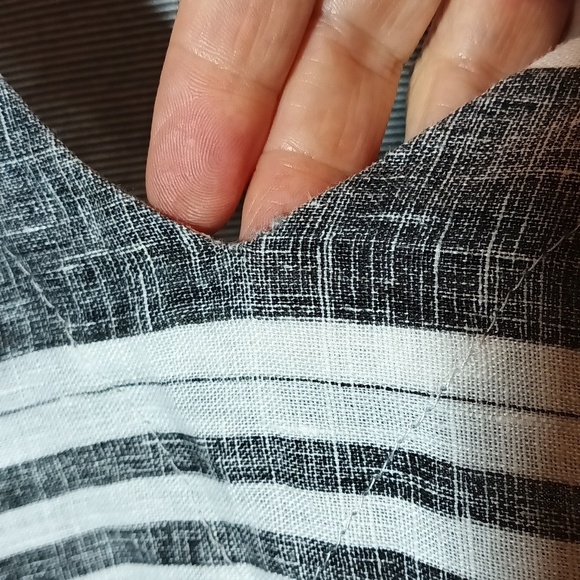 Italy Linen Stella Martini tunic lagen look resort wear quiet luxury S - Picture 7 of 11